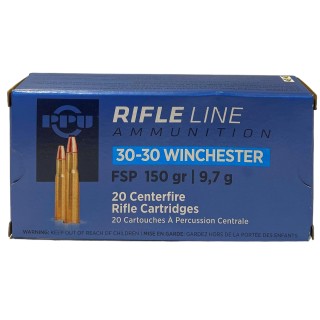 Cartouches Partizan Cal. .30-30 Winchester 150-Grs FSP