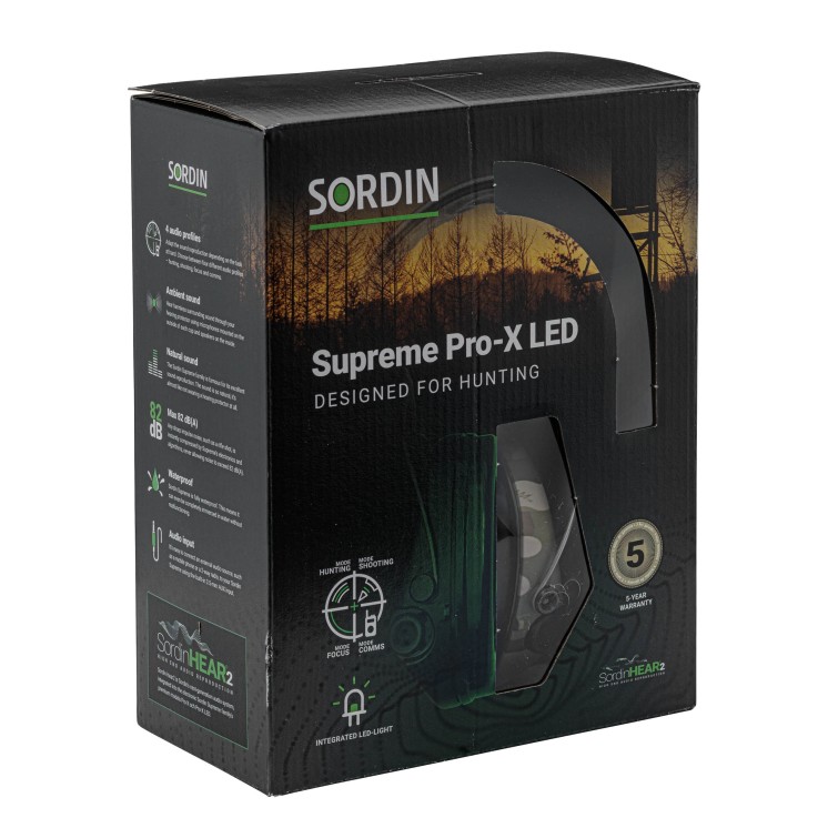 Casque SORDIN Supreme Pro X Camo