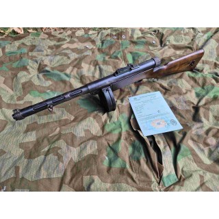 Pistolet Mitrailleur Suomi Finlandais arme de prise Allemande Pur WW2 Saint étienne