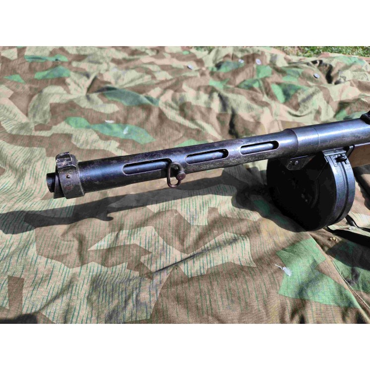 Pistolet Mitrailleur Suomi Finlandais arme de prise Allemande Pur WW2 Saint étienne