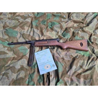PISTOLET MITRAILLEUR BERETTA MOD 38/42 PUR WW2 NEUTRA Saint étienne