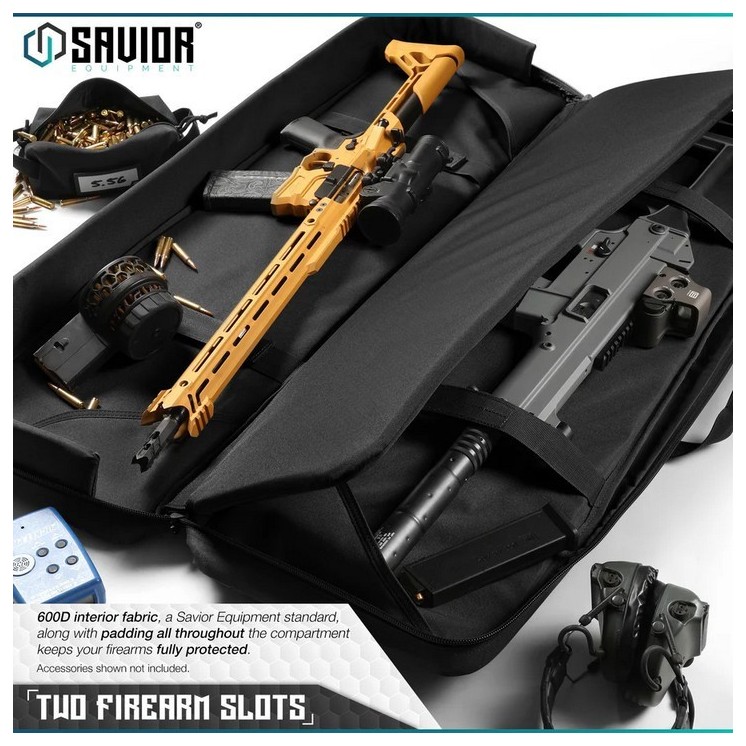 Savior Housse American Classic Double 46' Noire