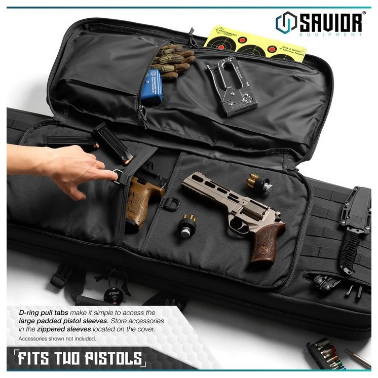 Savior Housse American Classic Double 46' Noire