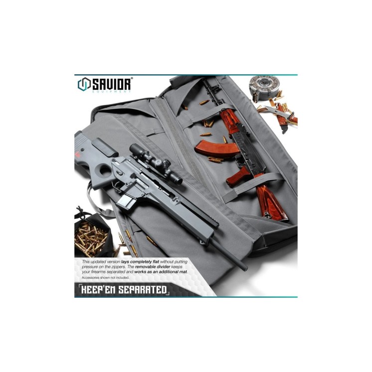 Savior Housse American Classic Double 51' Grise