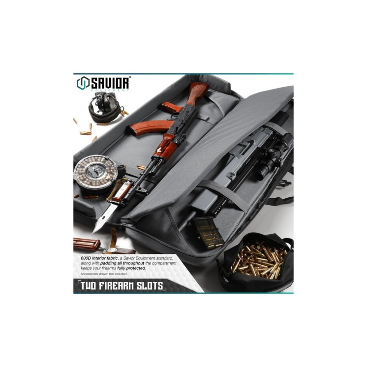 Savior Housse American Classic Double 51' Grise