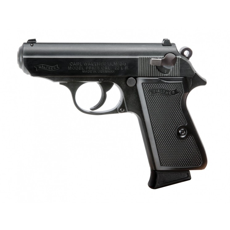 PISTOLET WALTHER PPK/S Nickel, 10 cps 22LR