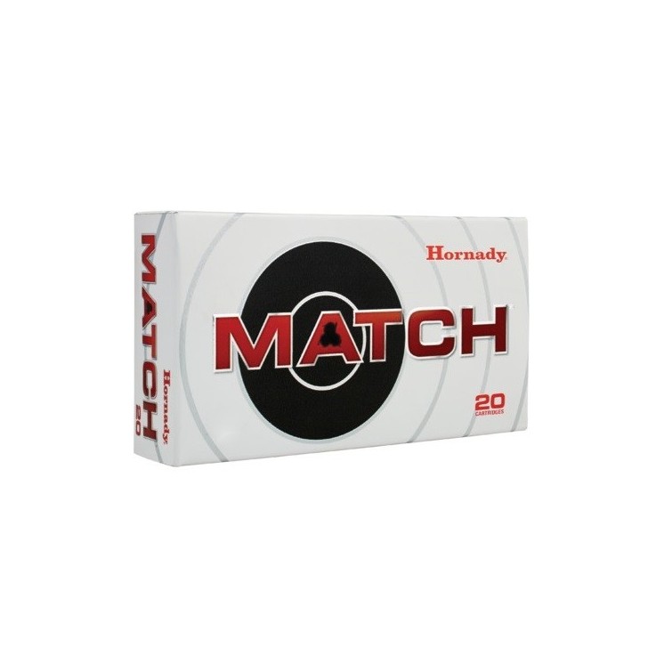 BOITE DE 20 CARTOUCHES HORNADY 6MM CREEDMOOR 108GR ELD-MATCH
