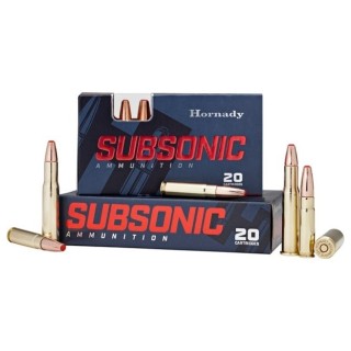 BOITE DE 20 CARTOUCHES HORNADY 30-30 WIN 175GR SUBSONIC