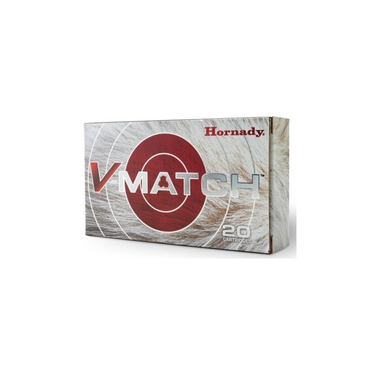 BOITE DE 20 CARTOUCHES HORNADY 6.5 CREEDMOOR 100GR ELD-VT™