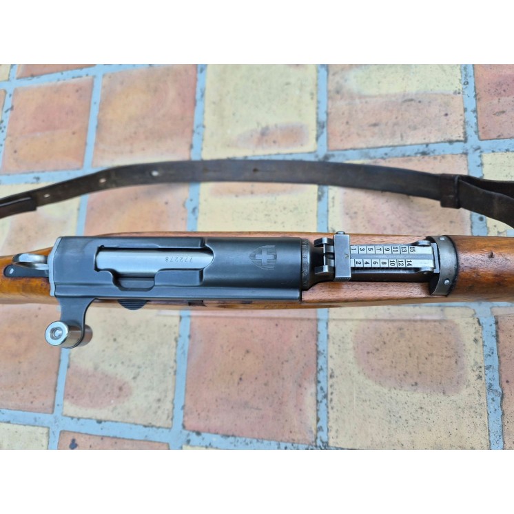 CARABINE Schmidt Rubin K31 calibre origine 7,5x55 monomatricule CAT C