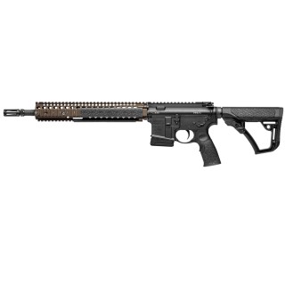 CARABINE AR15 DANIEL DEFENSE M4A1 canon 14.5'' cal. 5.56 Black - FDE