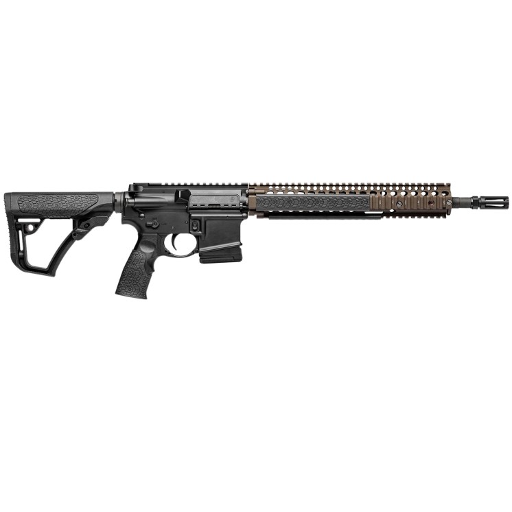 CARABINE AR15 DANIEL DEFENSE M4A1 canon 14.5'' cal. 5.56 Black - FDE