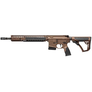 Carabine AR15 DANIEL DEFENSE M4A1, Mil Spec Brown canon de 14.5 '' cal. 5.56