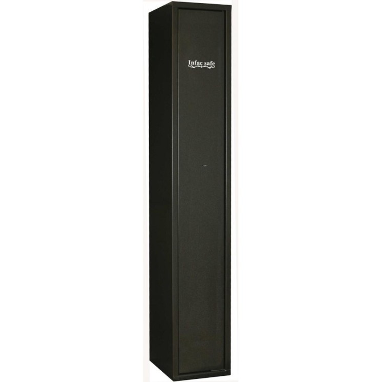INFAC SENTINEL SD5 ARMOIRE FORTE 4 ARMES AVEC LUNETTE DONT 1 ARME DANS LA PORTE