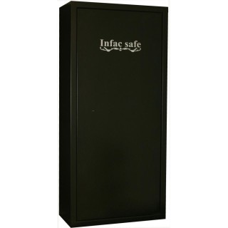 INFAC SENTINEL SD14 ARMOIRE FORTE 11 ARMES AVEC LUNETTE DONT 3 ARMES DANS LA PORTE