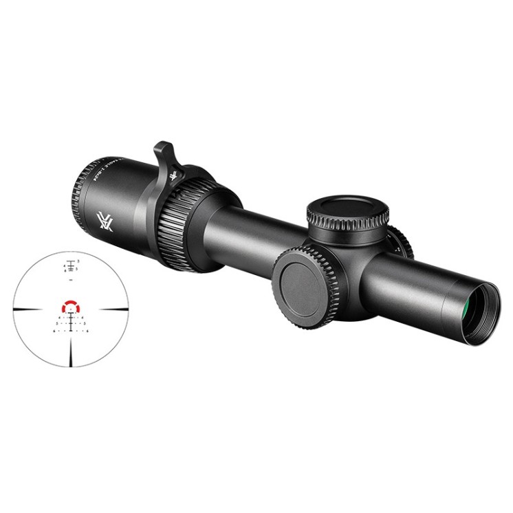 Lunette Vortex Strike Eagle 1-8x24 - FFP - EBR-8 (MOA)