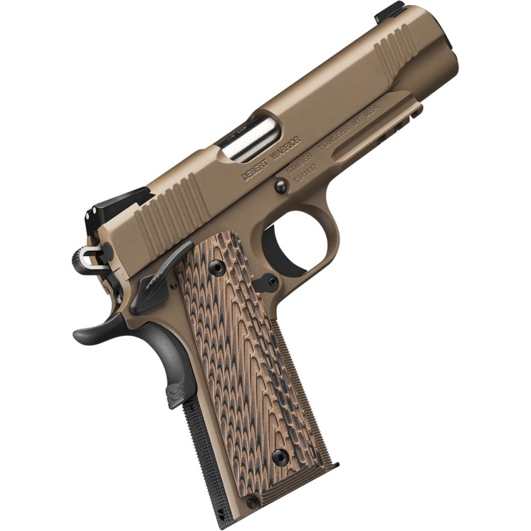 Pistolet Semi-automatique Kimber 1911 .45ACP Desert Warrior