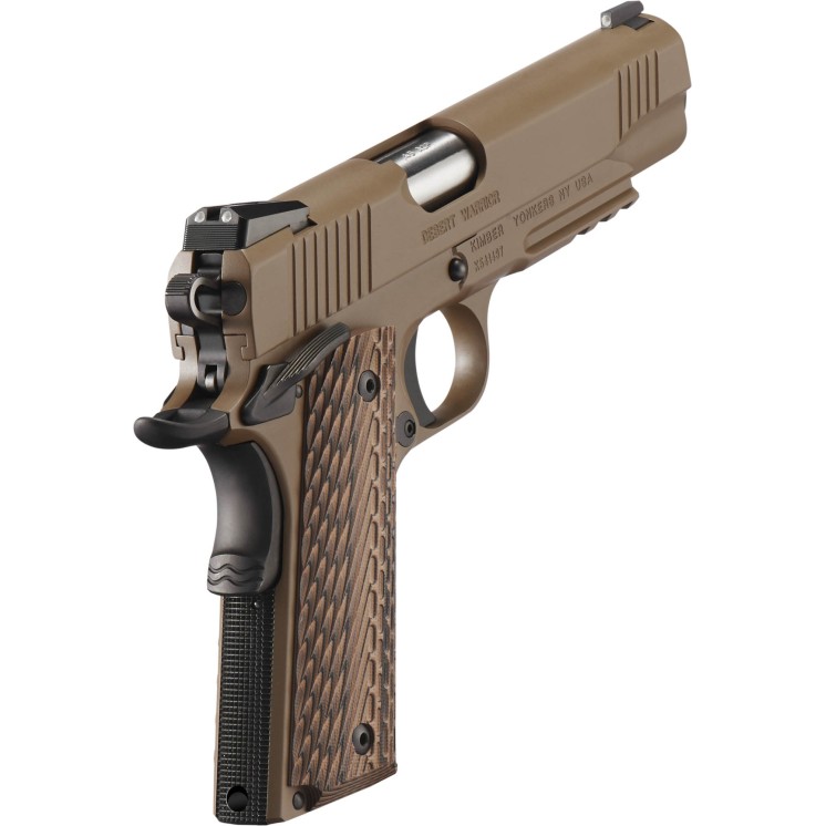 Pistolet Semi-automatique Kimber 1911 .45ACP Desert Warrior