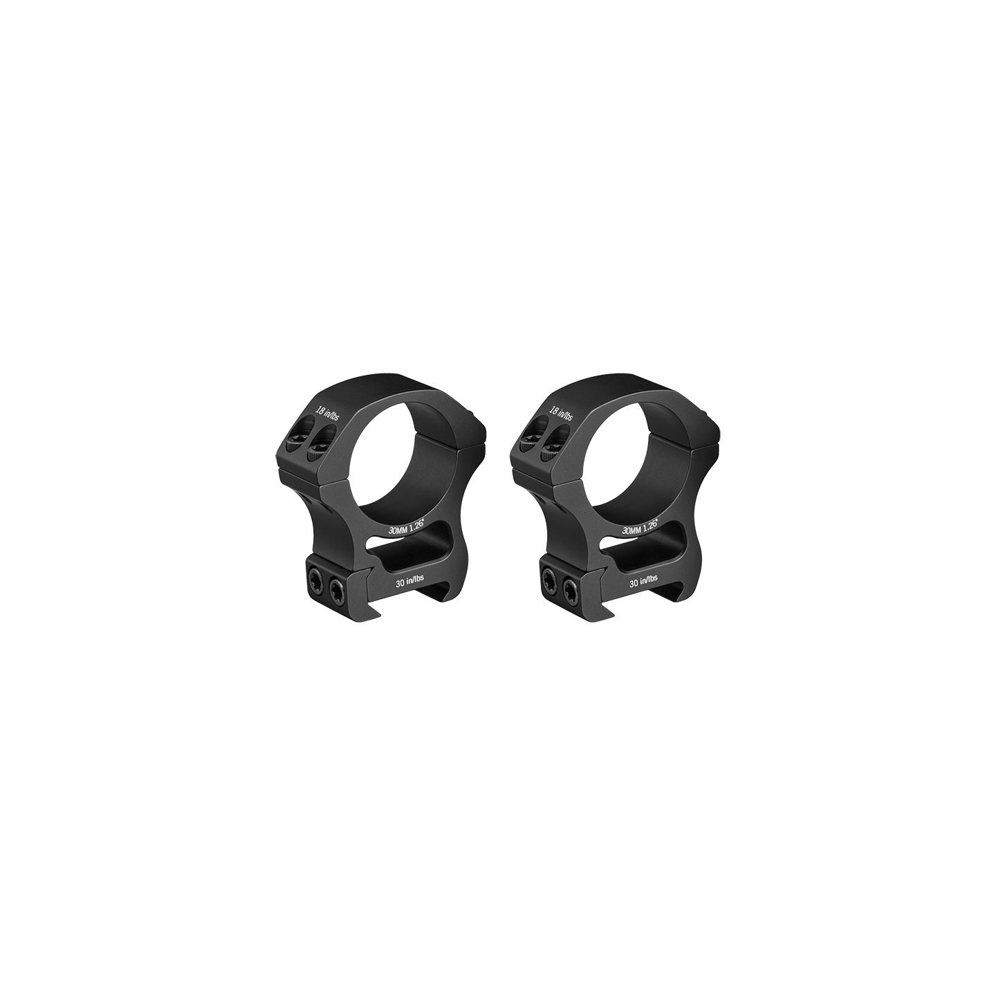 Montage Colliers 30mm Vortex Pro Series - Vortex Taille H