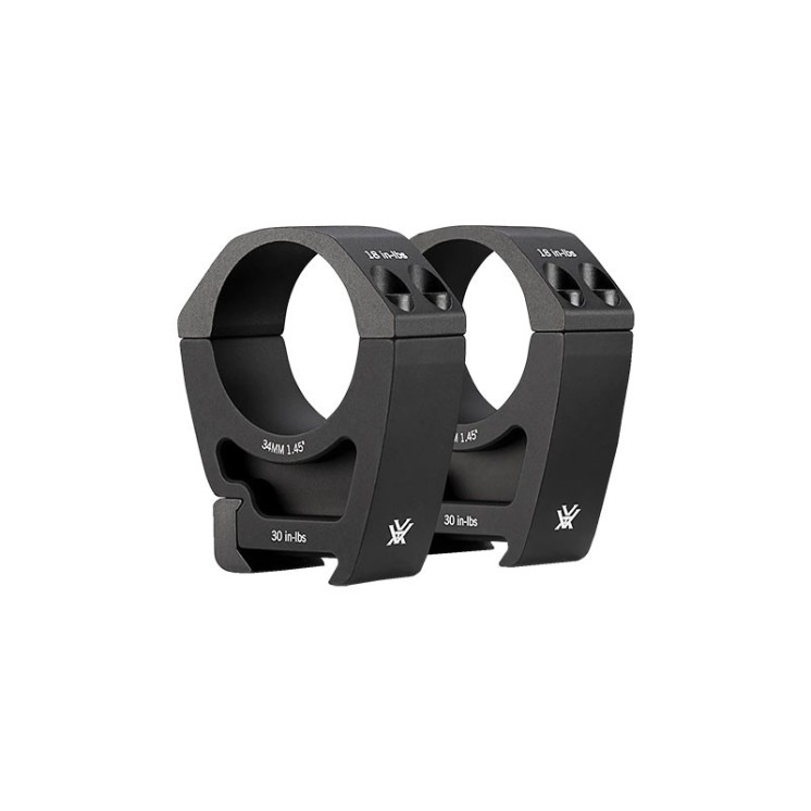 Colliers 34mm Vortex Pro Series - Diam : 34mm - Taille : HAUT