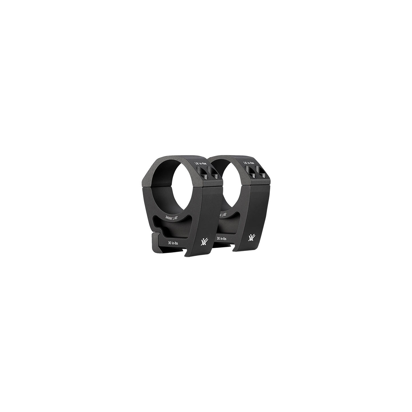 Colliers 34mm Vortex Pro Series - Diam : 34mm - Taille : HAUT