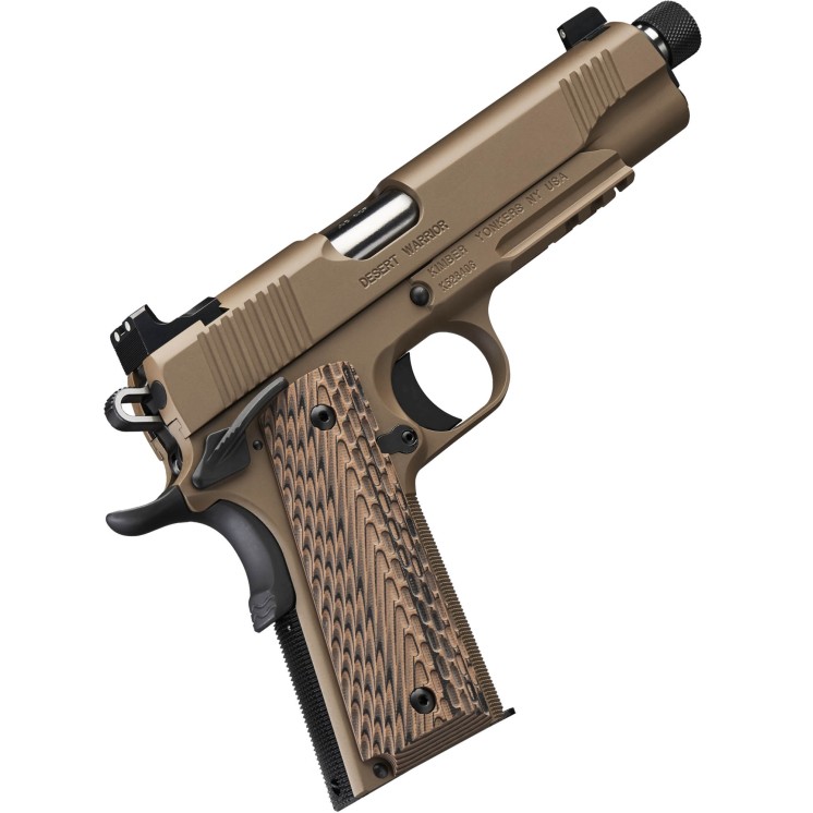 Pistolet Semi Automatique Kimber 1911 Desert Warrior TFS .45 ACP FILETE