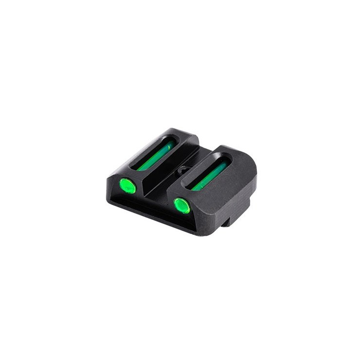 Hausse fixe et guidon Fibre Optique - Pour Glock - Bas