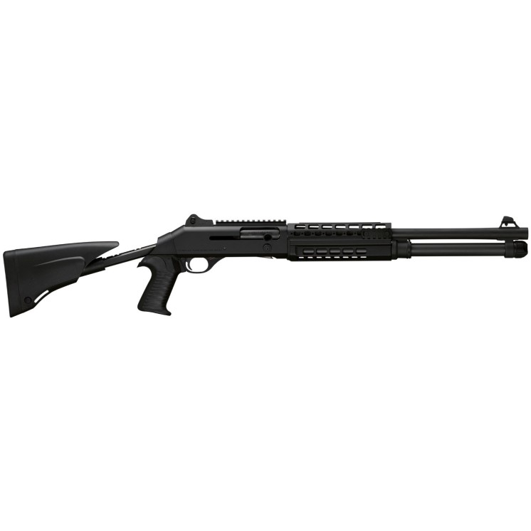 FUSIL BENELLI M4 A1 S90 18.5" 47CM C/12 CROSSE TELESCOPIQUE CAT B