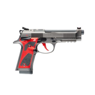 PISTOLET 92X PERFORMANCE SPECIAL MAKE OPTIC READY ROUGE 9MM PARA CAT B DARK SERIES