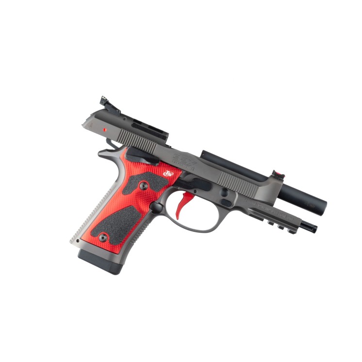 PISTOLET 92X PERFORMANCE SPECIAL MAKE OPTIC READY ROUGE 9MM PARA CAT B DARK SERIES