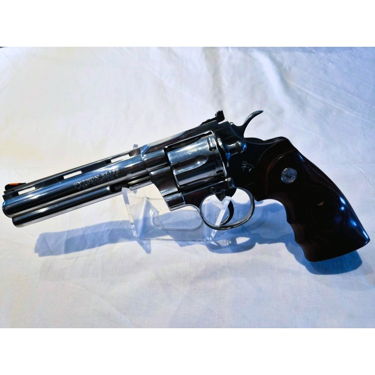 REVOLVER COLT PYTHON ELITE STAINLESS 357 MAG CAT B