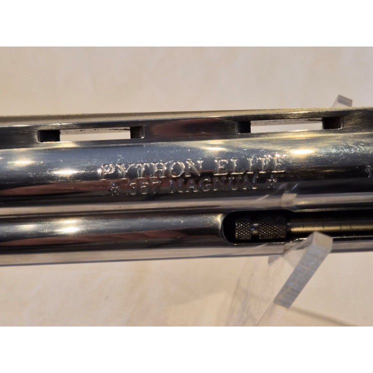 REVOLVER COLT PYTHON ELITE STAINLESS 357 MAG CAT B