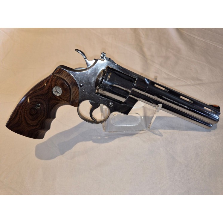 REVOLVER COLT PYTHON ELITE STAINLESS 357 MAG CAT B