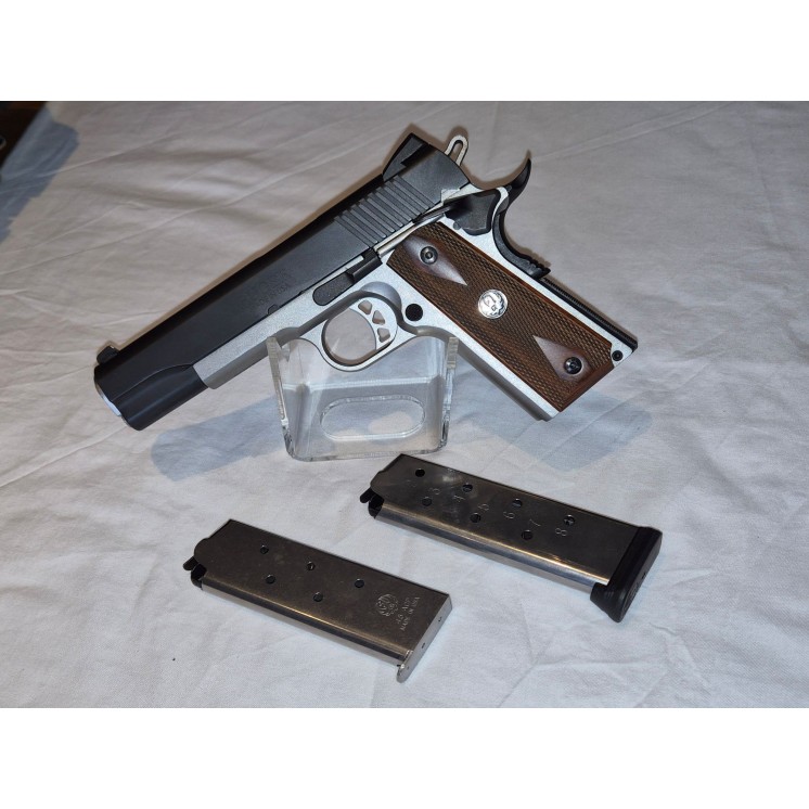 PIST RUGER SR1911 45 ACP GOV 5" 8+1CPS STAINLESS STEEL BARREL BI COLOR CAT B