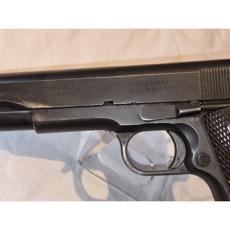 PISTOLET COLT 1911A1 45 ACP PUR WW2 CAT B