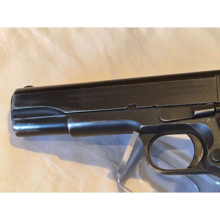 PISTOLET COLT 1911A1 45 ACP PUR WW2 CAT B