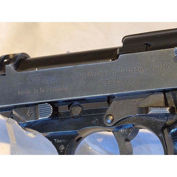PISTOLET WALTHER P38 P1 CALIBRE 22LR CAT B