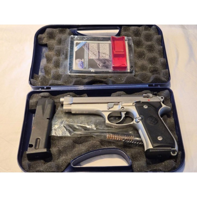 PISTOLET BERETTA 92FS INOX 9MM PARA CAT B