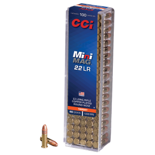 Munitions CCI C/22LR Subsonic HP 40 Grains - Boite de 100 Cat C