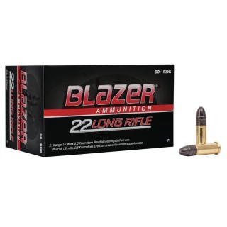Munitions Blazer C/22LR 40 Grains - Boite de 50 Cat C
