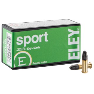 Cartouches Eley Sport cal 22 LR CAT C