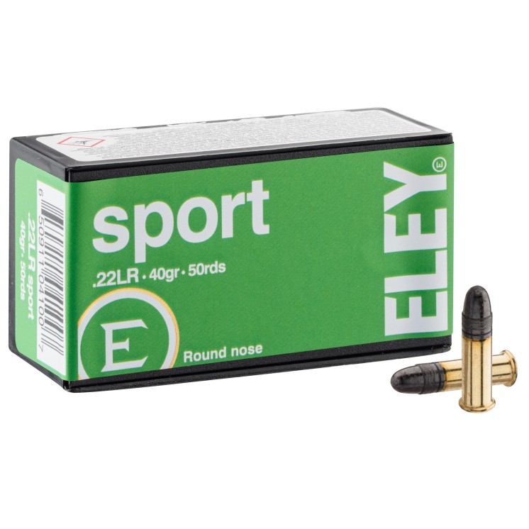 Cartouches Eley Sport cal 22 LR CAT C