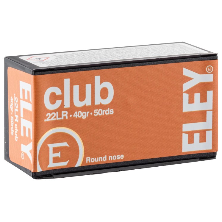 Cartouches Eley Club cal 22 LR CAT C