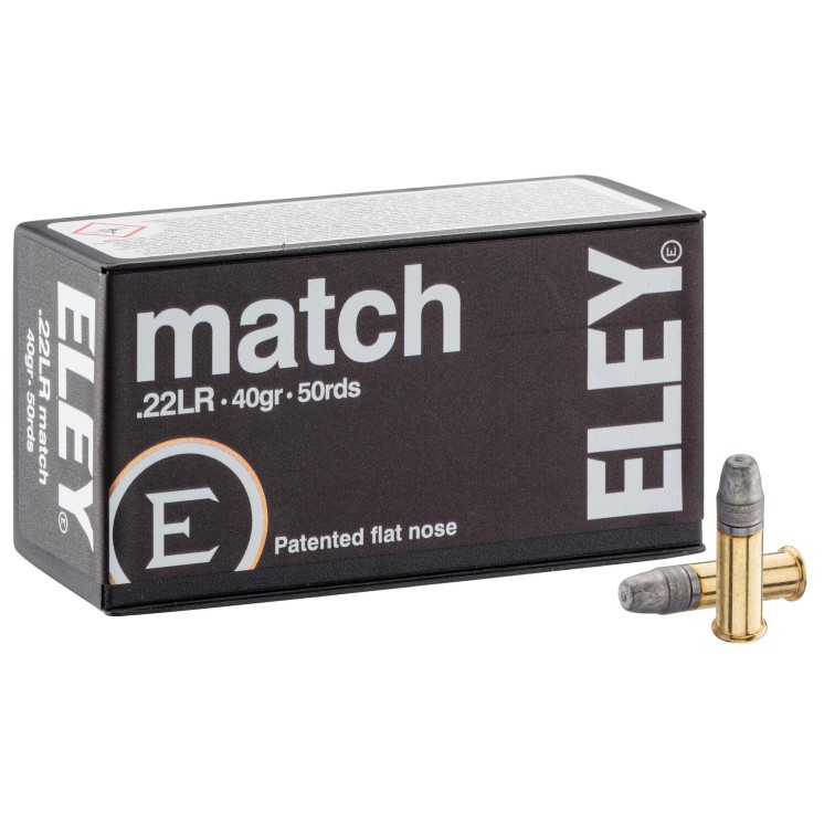 Cartouches Eley Match cal 22 LR CAT C