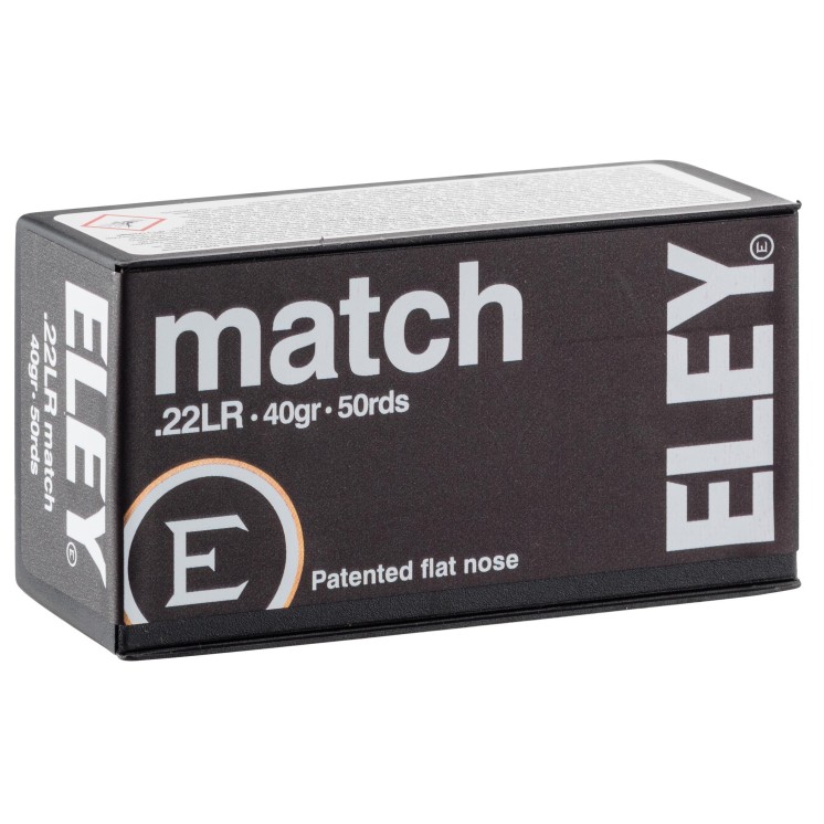 Cartouches Eley Match cal 22 LR CAT C