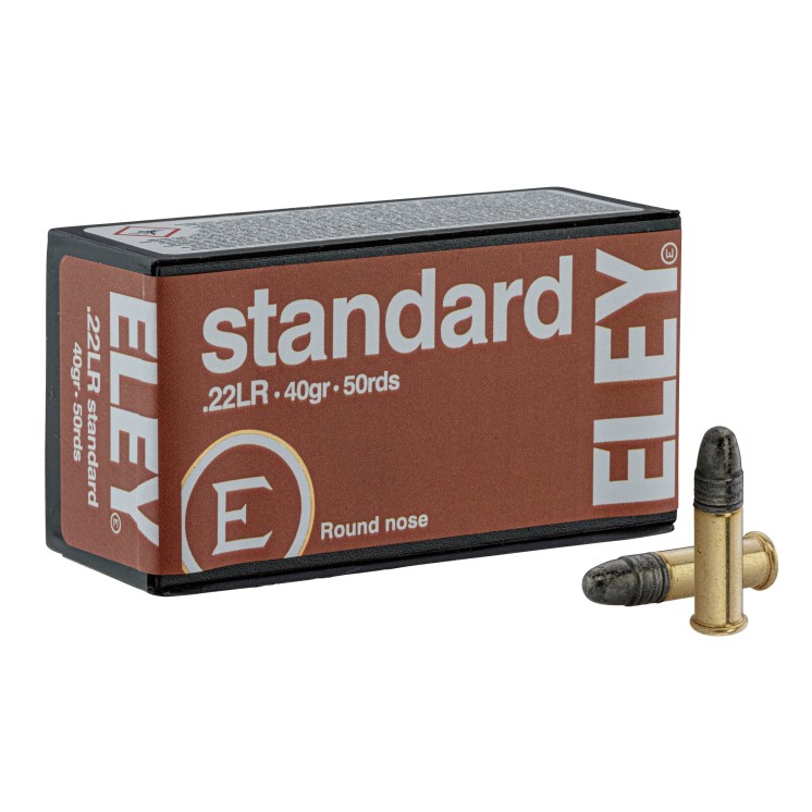 Cartouches ELEY Standard  22LR 40gr / 2,59g CAT C