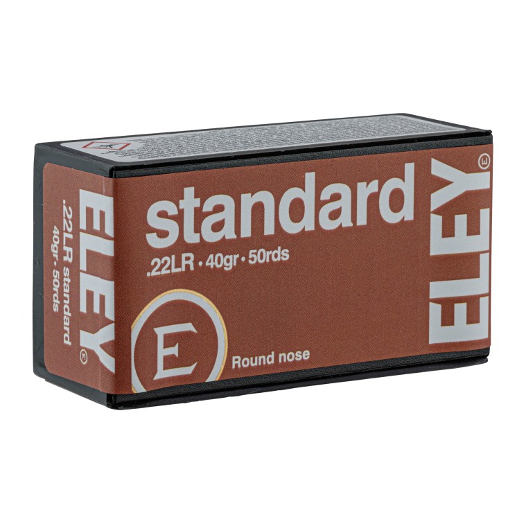 Cartouches ELEY Standard  22LR 40gr / 2,59g CAT C