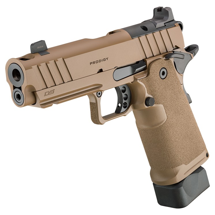 PISTOLET SPRINGFIELD DS PRODIGY TAN CAL 9X19 MM CANON 4.25 CAT B