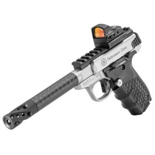 PISTOLET S&W22 VICTORY TARGET CARBONE 22LR POINT ROUGE CRIMSON TRACE CAT B