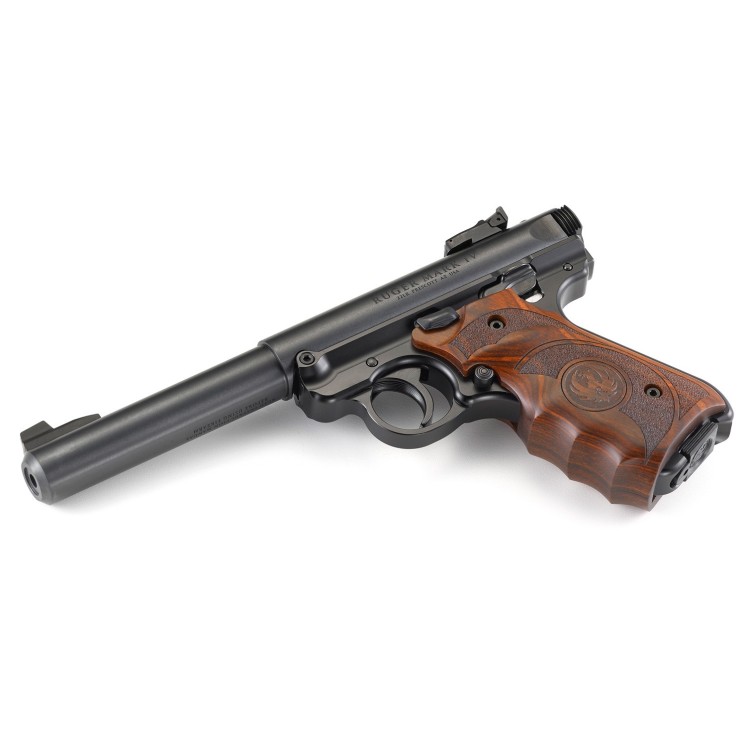 PIST RUGER MARK IV .22LR 5.5" 10CPS BRONZE PLAQUETTE TARGET CAT B